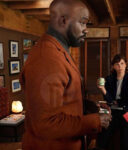mike_colter_evil_tv_series_brown_wool_coat